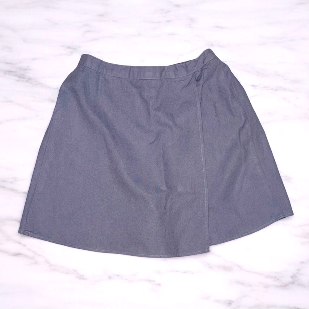 OPTION MELROSE Vintage linen‎ blend blue/gray skort Size small